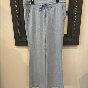 Athleta Balance Flare Sweatpant LIGHT BLUE Size MP NWOT
